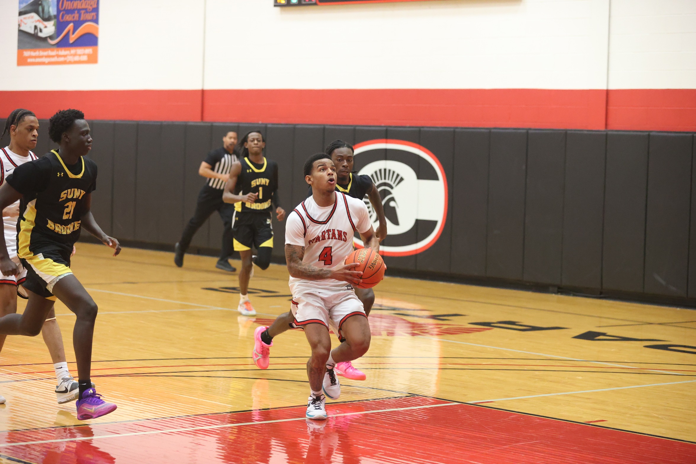 Jadeir Breedlove had 16 points in a win over Genesee CC on Thursday.