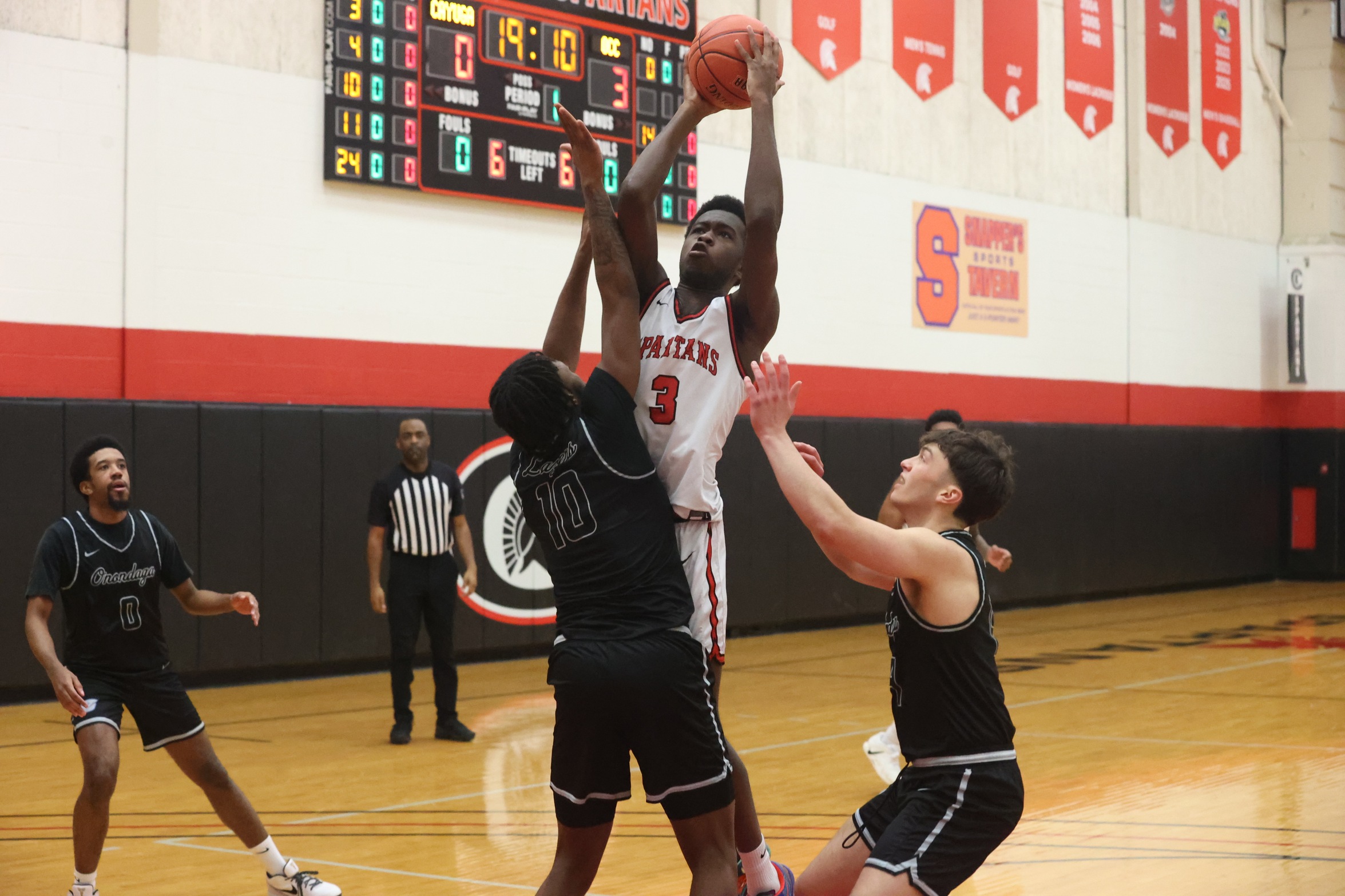 Kirk McFarlane had 15 points, nine rebounds, three assists and a block in a win over FMCC.
