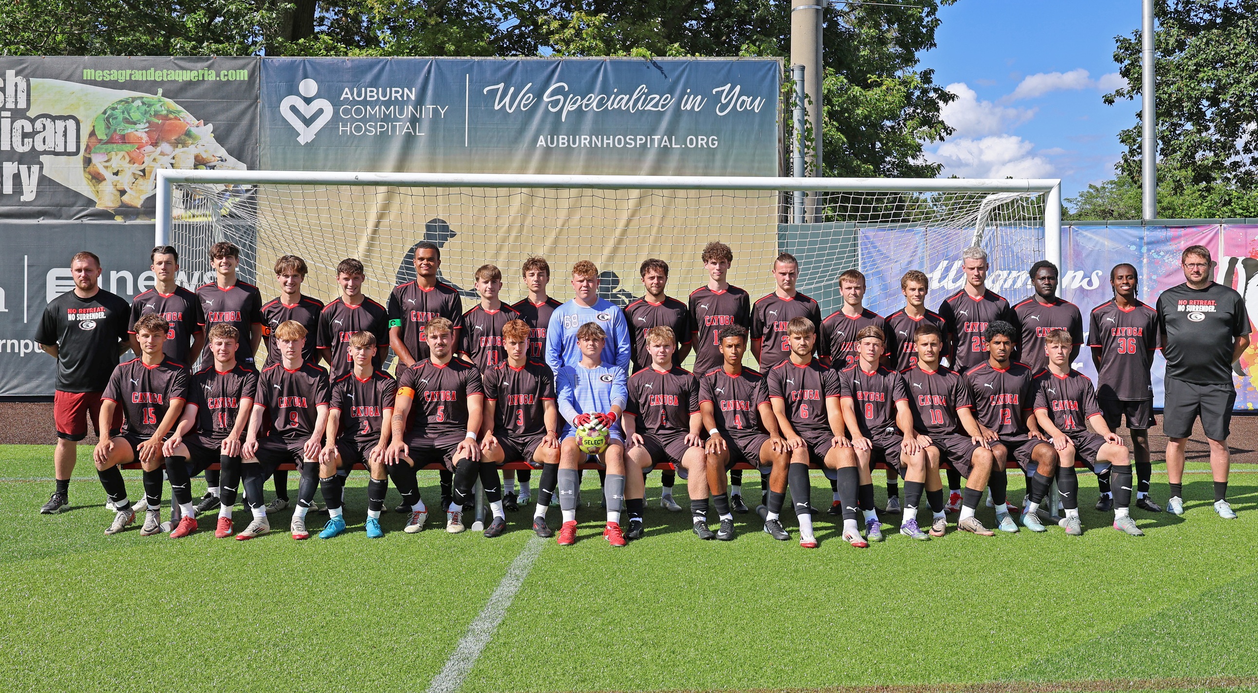 Cayuga Community College 2025 Men's Soccer